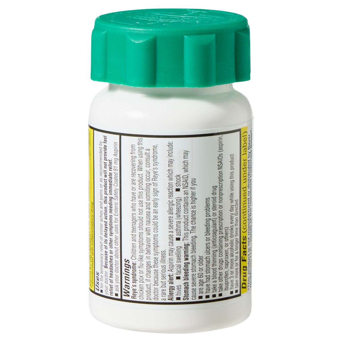 slide 4 of 4, Meijer Enteric Coated Aspirin 81 mg Tablets, 300 ct, 300 ct; 81 mg