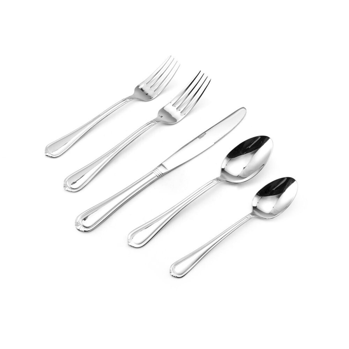 slide 1 of 1, Pfaltzgraff PFZ Flatware Set Nouveau, 42 ct