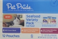 Pet Pride Seafood Variety Pack Cat Food Pouches 36 oz Shipt