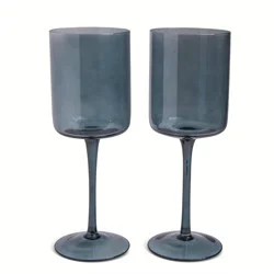 Core Home Wine Glass Set- Gray