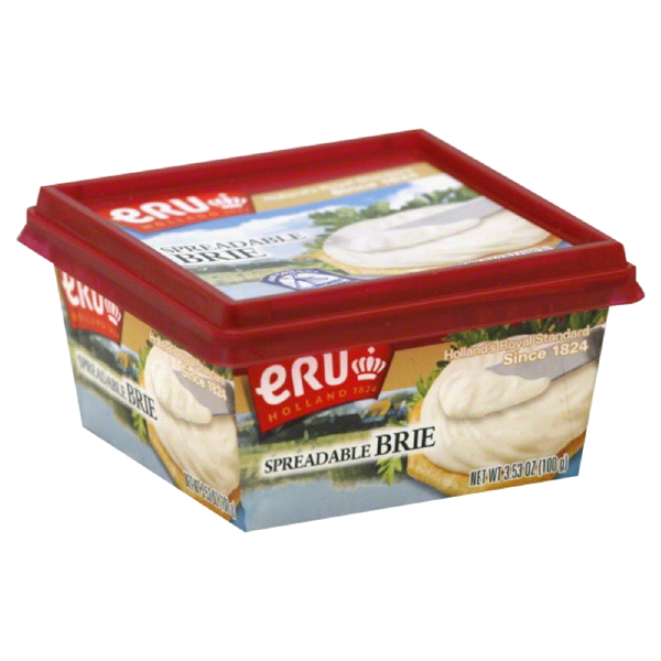 slide 1 of 1, Royal Eru Eru Holland Spreadable Brie Cheese, 3.53 oz