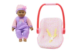 Baby Tender Hearts Doll And Carrier, 16 In, Assorted Colors