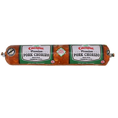 slide 1 of 1, Cacique Premium Pork Shoulder Chorizo, 12 oz