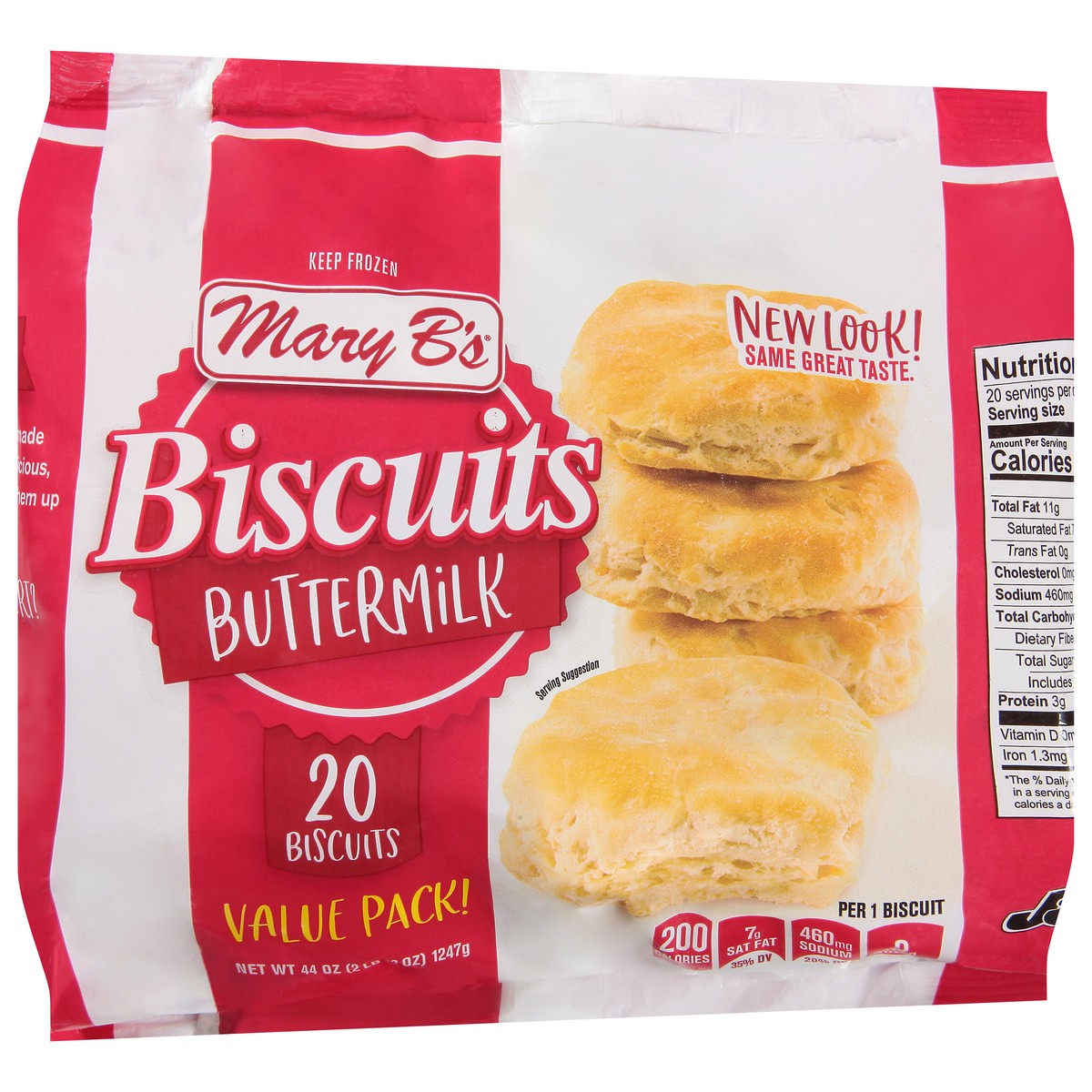 slide 8 of 9, Mary B's Buttermilk Biscuits Value Pack 20 ea, 20 ct