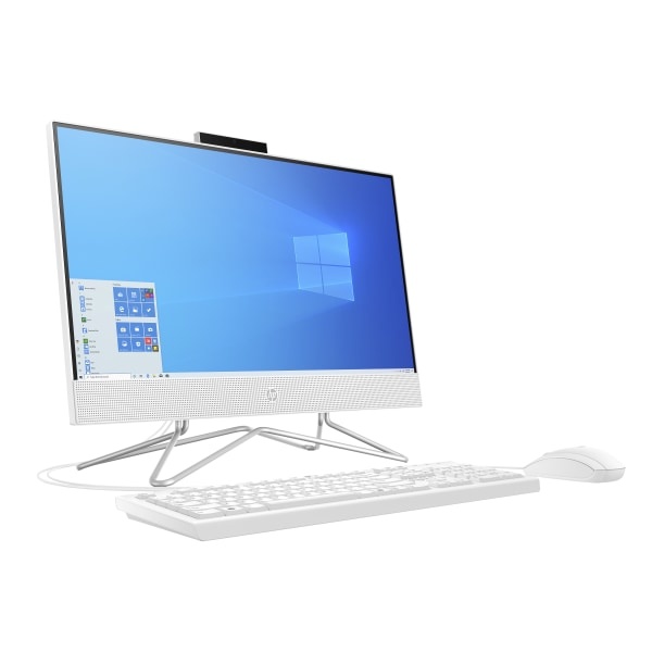 slide 2 of 7, Hp 22-Dd0010 All-In-One Desktop Pc, 21.5'' Screen, Amd Athlon Silver, 4Gb Memory, 256Gb Solid State Drive, Windows 10 Home, 9Ed50Aa#Aba, 1 ct