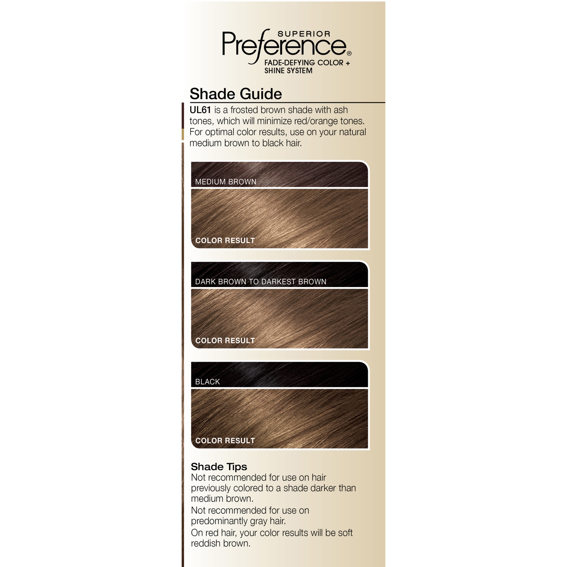 L'Oréal Superior Preference Hair Color - UL61 Hi-Lift Ash Brown | Shipt