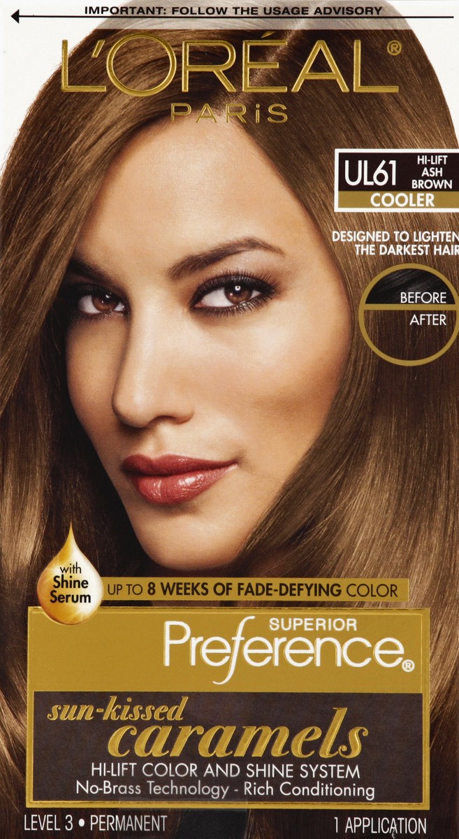 slide 1 of 5, L'Oréal Hair Color - UL61 Hi-Lift Ash Brown, 1 ct