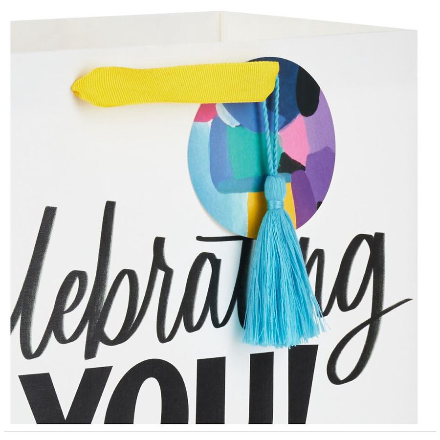 slide 5 of 5, Hallmark Graduation Gift Bag (Celebrating You) Large, 1 ct