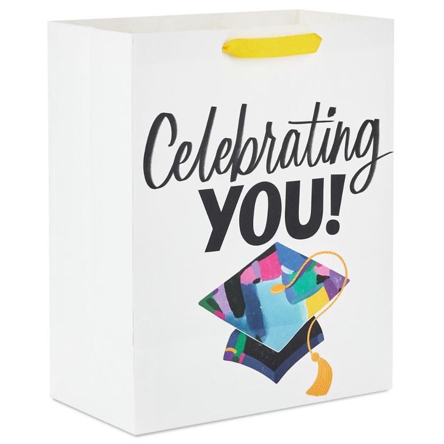 slide 4 of 5, Hallmark Graduation Gift Bag (Celebrating You) Large, 1 ct