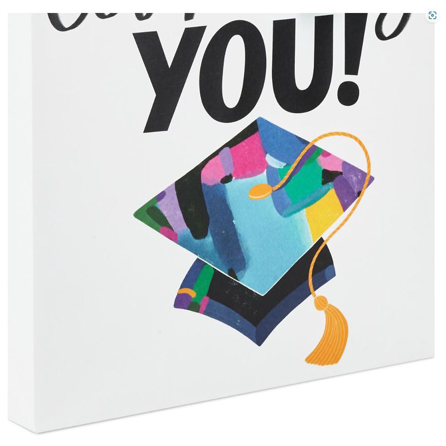 slide 3 of 5, Hallmark Graduation Gift Bag (Celebrating You) Large, 1 ct