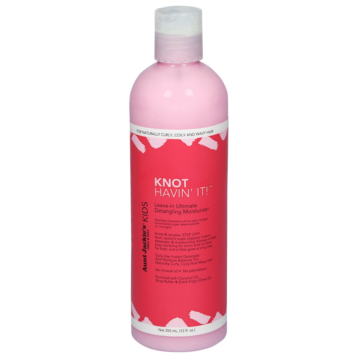 slide 1 of 5, Aunt Jackie's Knot Havin' It! Leave-In Ultimate Kids Detangling Moisturizer 12 fl oz, 12 fl oz