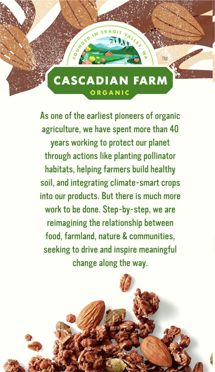 slide 7 of 9, Cascadian Farm Cocoa Almond Protein Granola, 6 ct; 0.4 oz