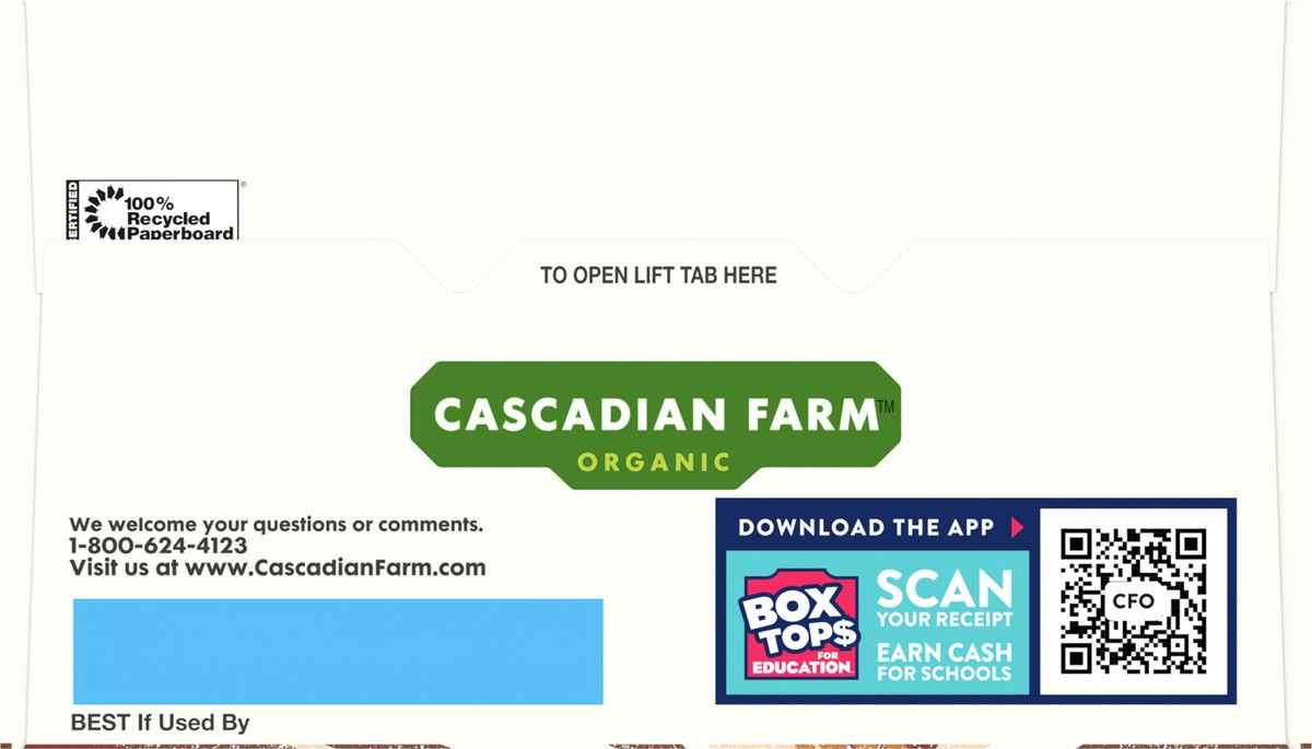 slide 9 of 9, Cascadian Farm Cocoa Almond Protein Granola, 6 ct; 0.4 oz