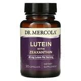slide 1 of 1, Dr. Mercola Lutein Zeaxanthin, 30 ct
