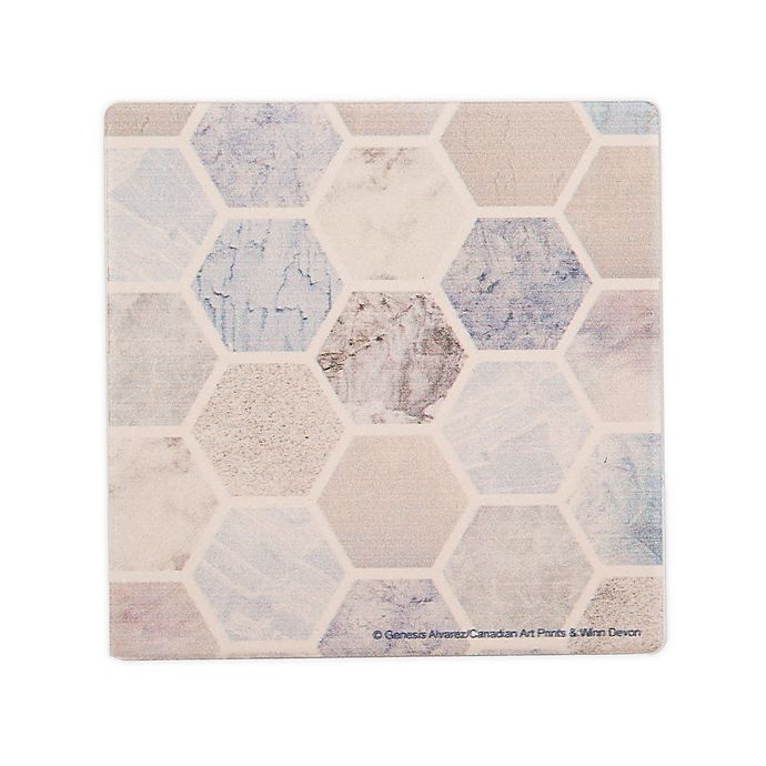 slide 1 of 4, Thirstystone Hexagon Spaces II Coasters, 4 ct