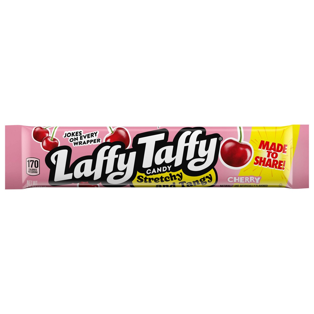 slide 1 of 5, Laffy Taffy Stretchy and Tangy Cherry Candy 1.5 oz, 1 ct