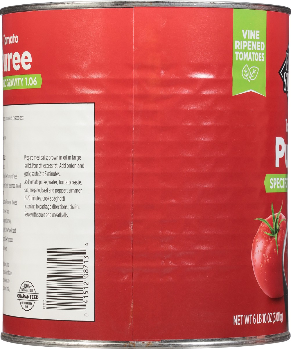 slide 10 of 14, Cb02 First Street Tomato Puree, 106 oz