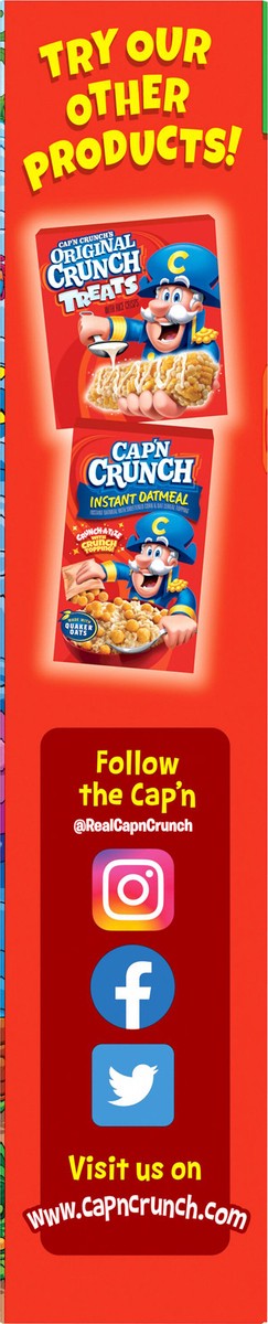 slide 4 of 6, Cap'n Crunch Regular Cereal, 18 oz