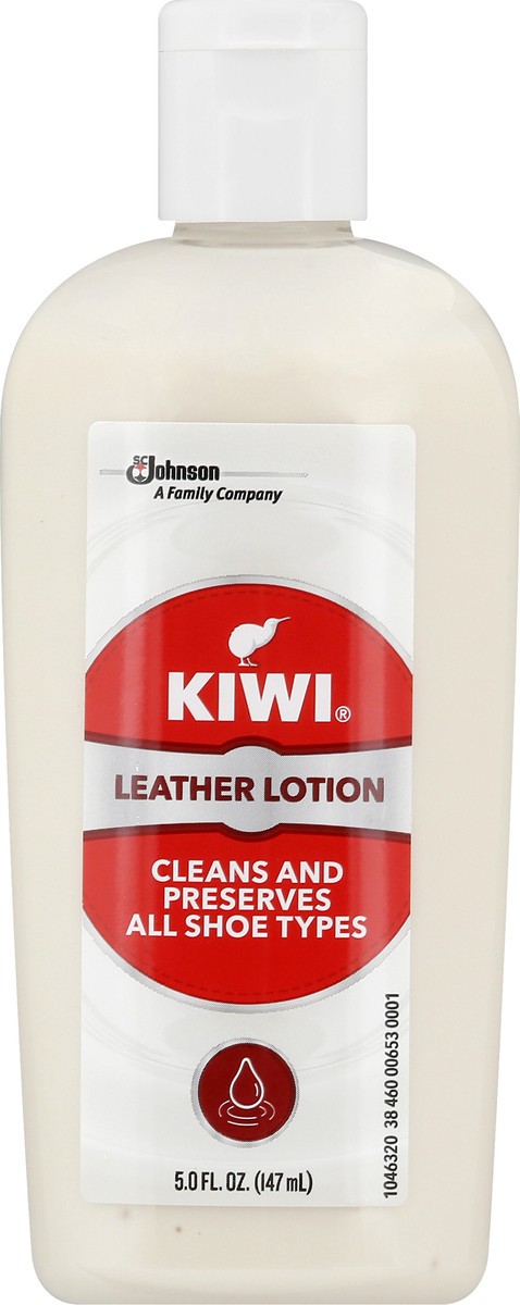 slide 7 of 9, KIWI Leather Lotion, 5 fl oz, 5 oz