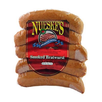 slide 1 of 1, Nueske's Smoked Bratwurst, 16 oz