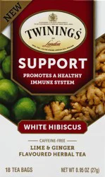 Twinings Lime & Ginger Protect Tea - 18 ct
