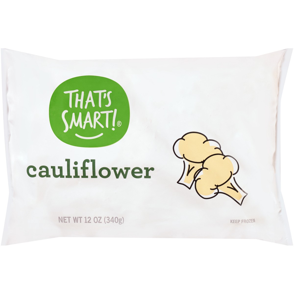 slide 1 of 14, That's Smart! Cauliflower, 12 oz