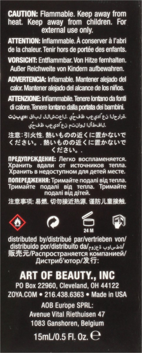 slide 7 of 11, Zoya Jo Nail Polish 15 ml Box, 15 ml