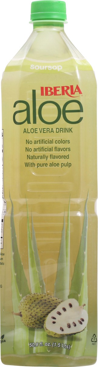 slide 2 of 12, Iberia Soursop Aloe Vera Drink with Pure Aloe Pulp - 50.8 fl oz, 50.8 fl oz