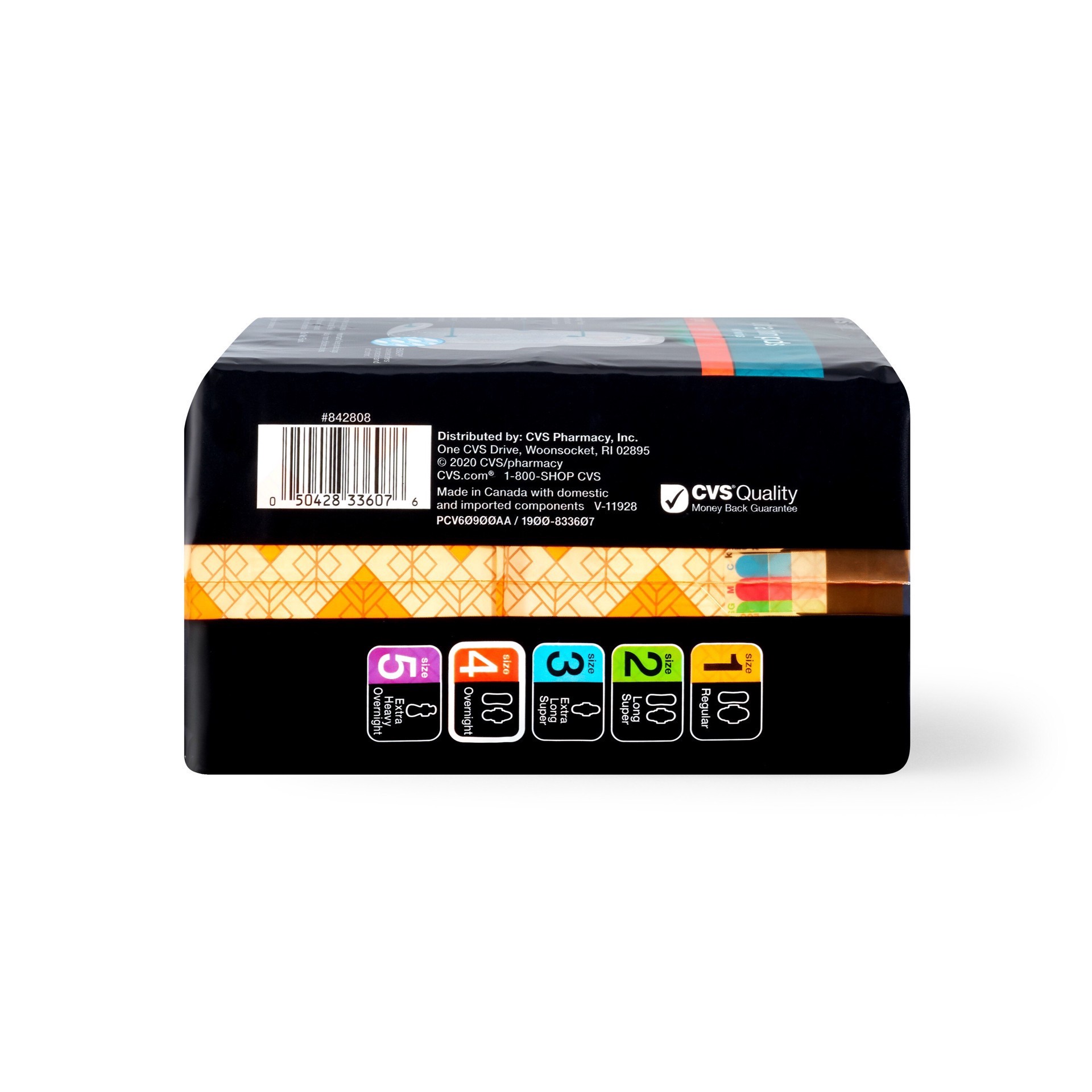 slide 3 of 7, Cvs Ultra Thin Pads With Wings, Overnight, 38 Ct, 38 ct