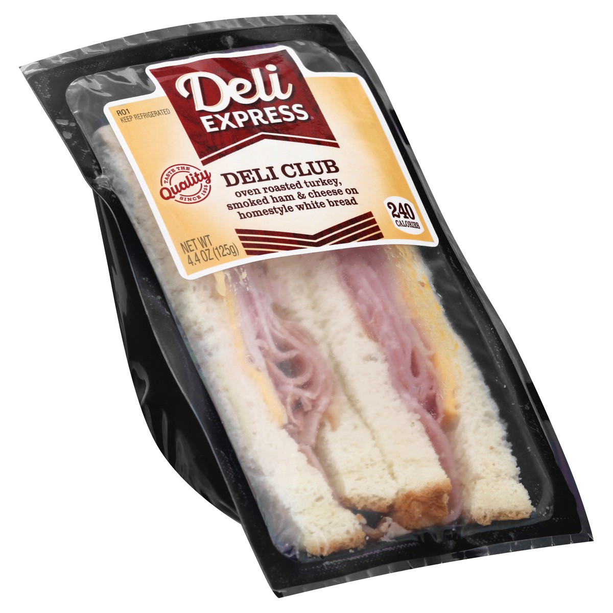 slide 6 of 13, Deli Express Sandwich Deli Club 4.4 Oz, 4.4 oz