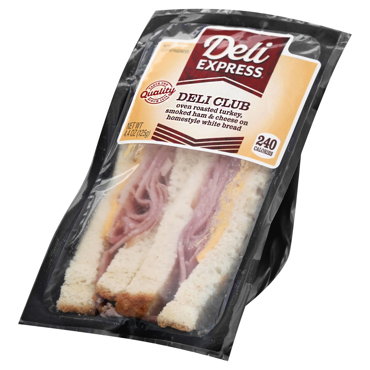slide 8 of 13, Deli Express Sandwich Deli Club 4.4 Oz, 4.4 oz