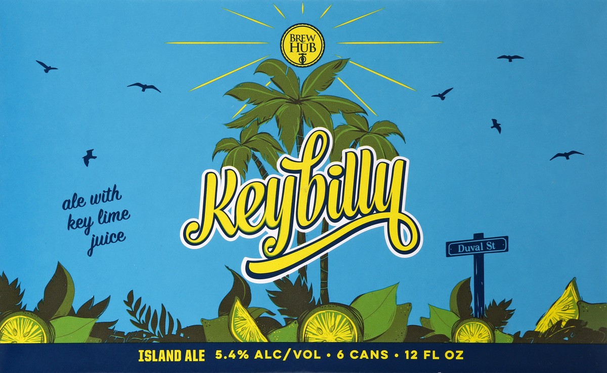 slide 3 of 11, Brew Hub Island Ale Keybilly Beer 6 ea, 6 ct; 12 fl oz