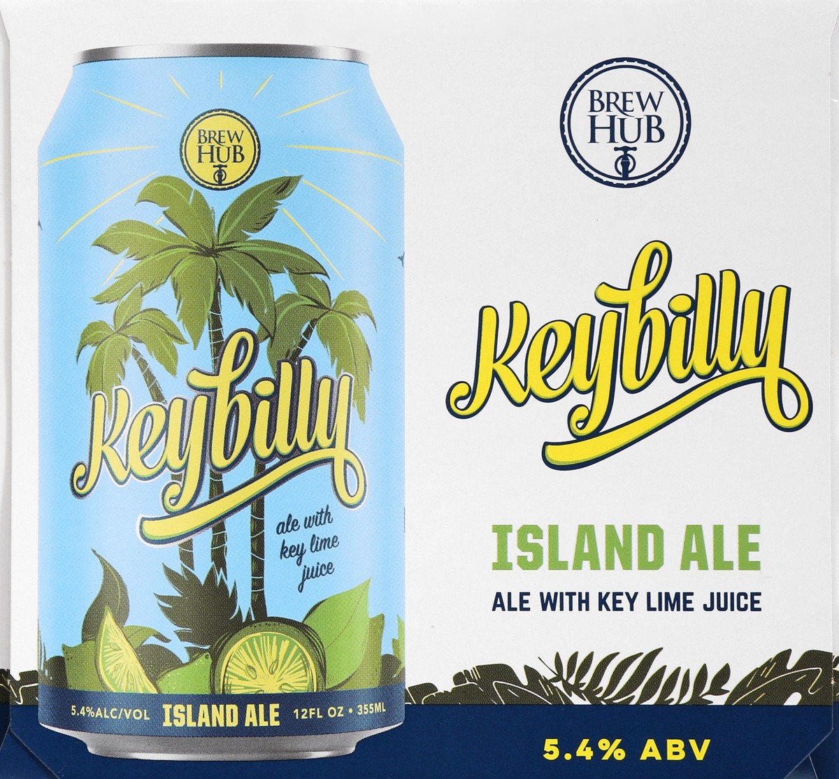 slide 8 of 11, Brew Hub Island Ale Keybilly Beer 6 ea, 6 ct; 12 fl oz