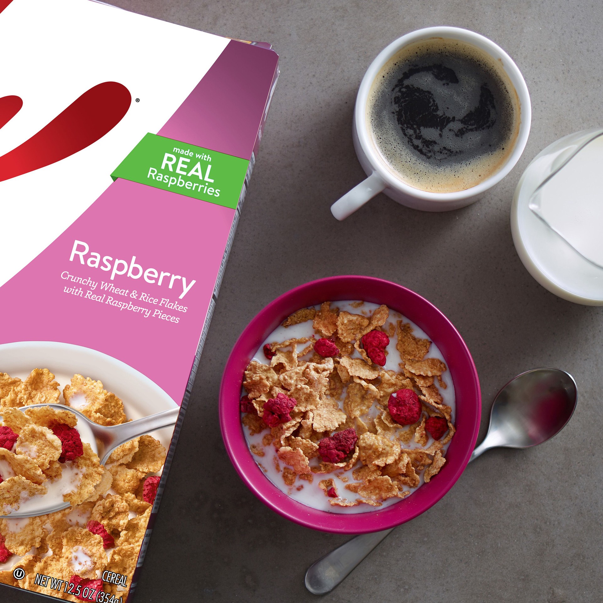 slide 5 of 5, Special K Kellogg's Special K Breakfast Cereal, Raspberry, 12.5 oz, 12.5 oz