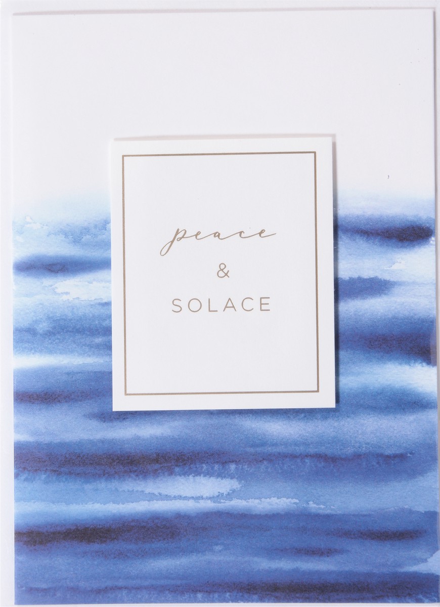 slide 7 of 9, Papyrus Peace & Solace Greeting Card 1 ea, 1 ct