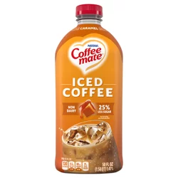 Coffee-Mate Nestle Coffee Mate Caramel Iced Coffee, Non Dairy Coffee Drink 50 fl oz.