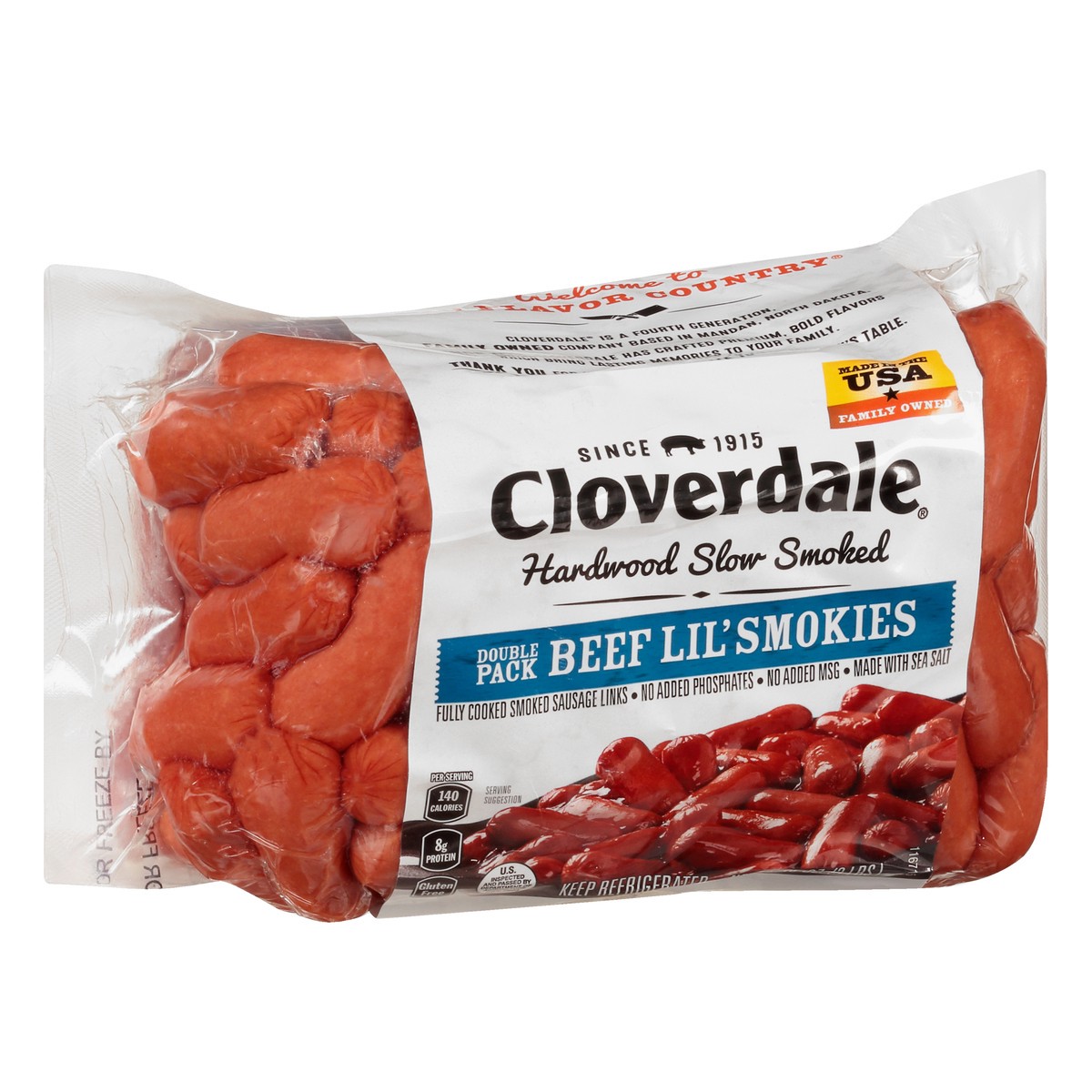 slide 5 of 12, Cloverdale Double Pack Beef Lil'Smokies 48 oz, 48 oz