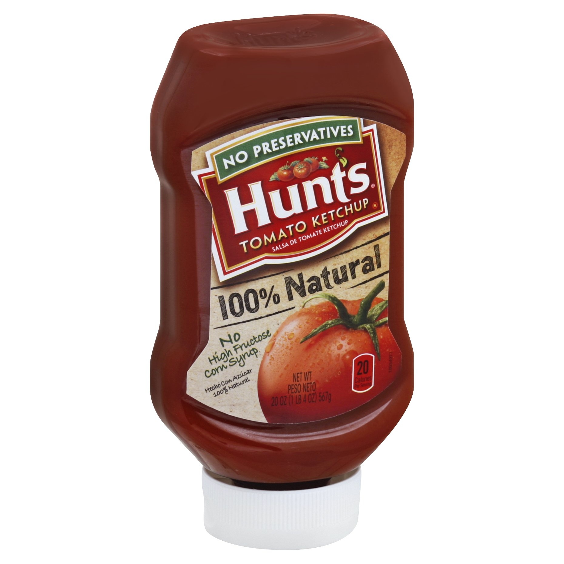 slide 1 of 1, Hunt's Perfect Squeeze Ketchup, 20 oz