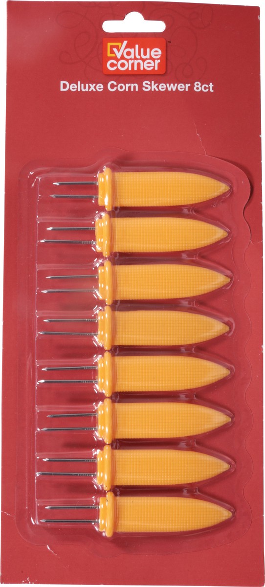 slide 6 of 11, Vc Deluxe Corn Skewr Set, 8 ct