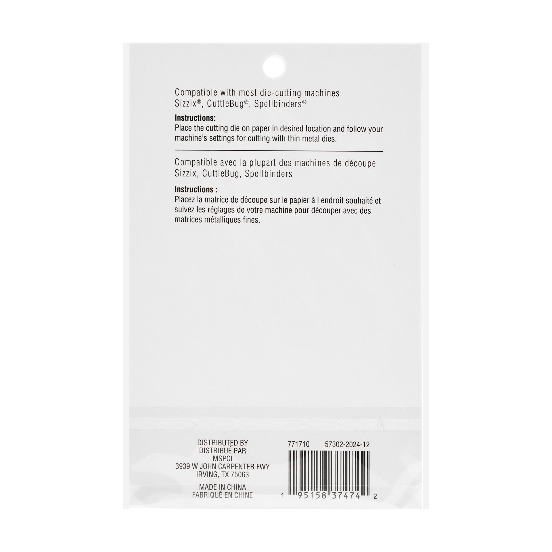 slide 2 of 6, Alphabet & Number Cutting Die By Recollections, 3.62 in x 5.35 in