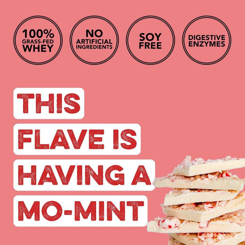 slide 8 of 9, Clean Simple Eats Protein Powder - White Chocolate Peppermint - 1 Stick/1.13oz, 1.13 oz