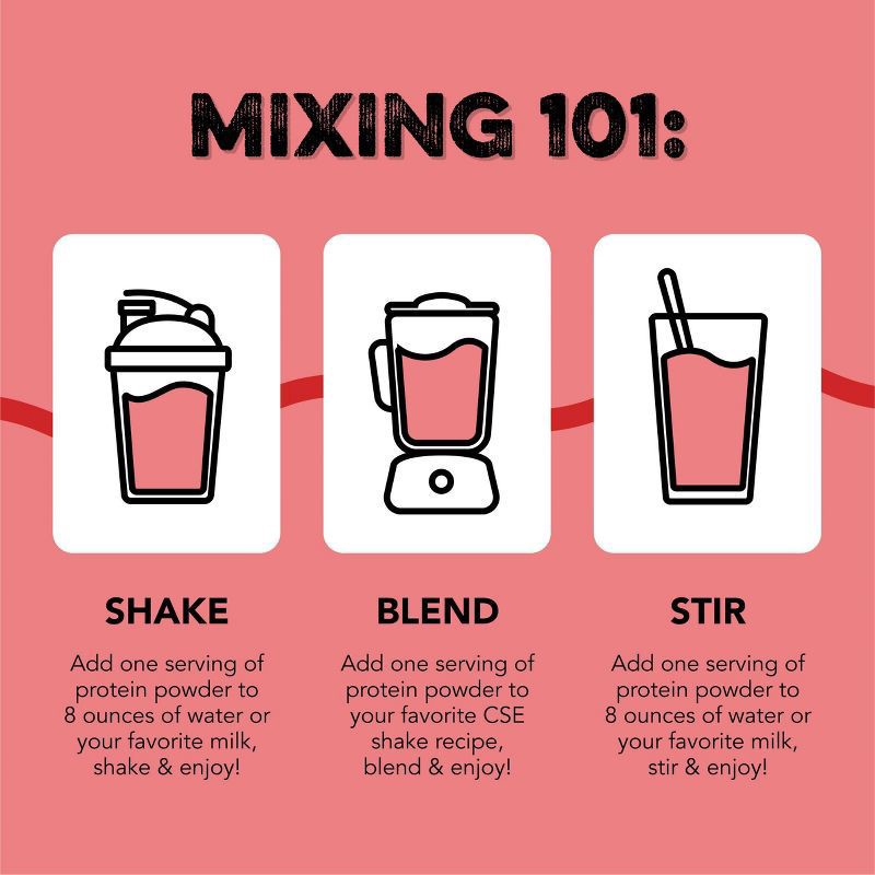 slide 9 of 9, Clean Simple Eats Protein Powder - White Chocolate Peppermint - 1 Stick/1.13oz, 1.13 oz