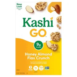 Kashi GO Breakfast Cereal Honey Almond Flax Crunch, 14 oz