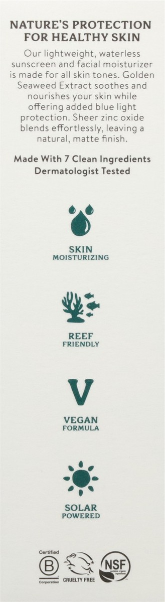 slide 8 of 14, Badger Broad Spectrum SPF 30 Face Mineral Sunscreen 1.7 fl oz, 1.7 fl oz