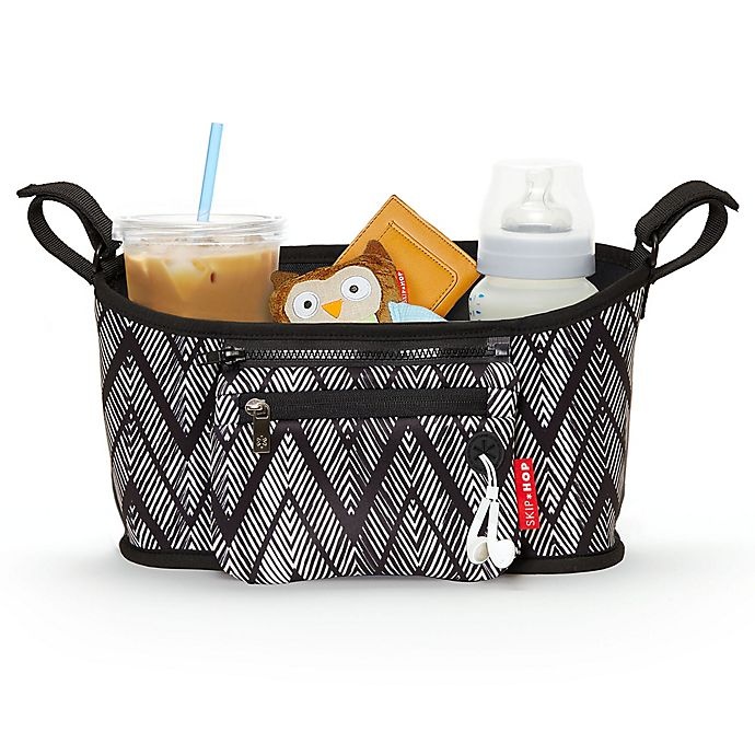 slide 2 of 4, Skip Hop SKIP*HOP Grab & Go Stroller Organizer - Zigzag Zebra, 1 ct