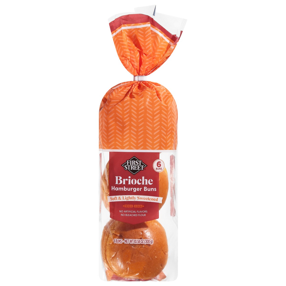 slide 4 of 4, First Street Fs Brioche Burger Bun, 10.58 oz