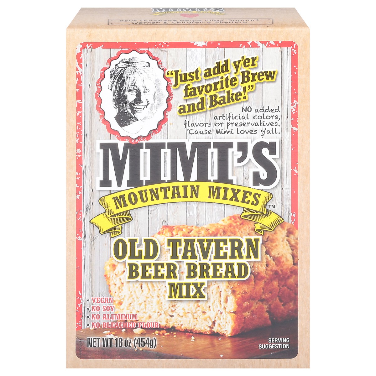 slide 1 of 1, Mimis Mountain Mixes Old Tavern Beer Bread Mix 16 oz, 16 oz