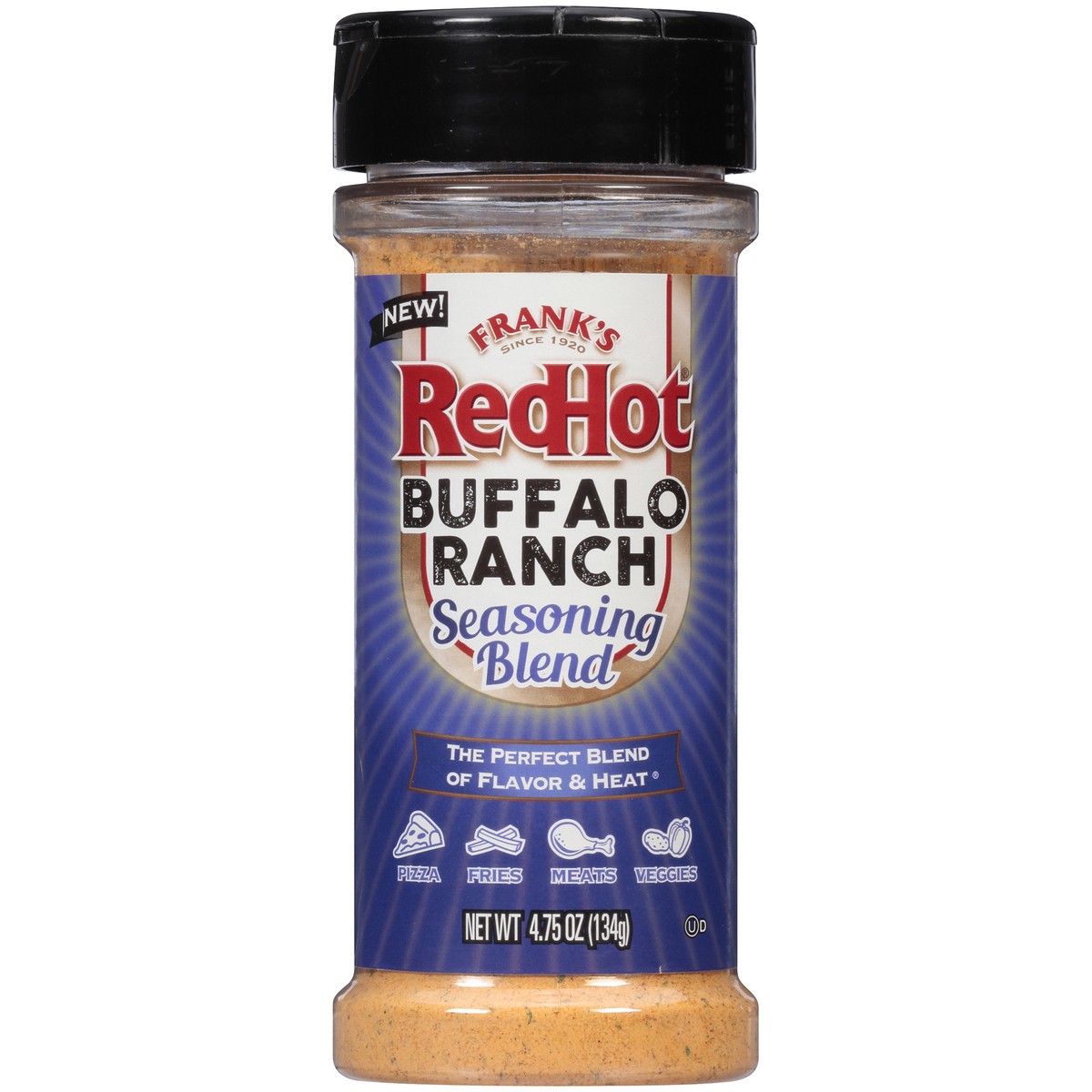 slide 4 of 7, Frank's RedHot Red Hot Buffalo Ranch Seasoning Blend, 4.75 oz