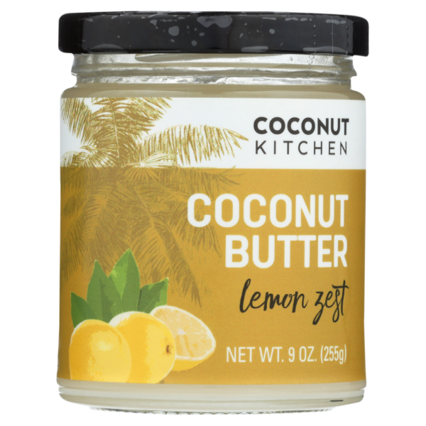 slide 1 of 1, Coconut Kitchen Lemon Zest Coconut Butter, 9 oz