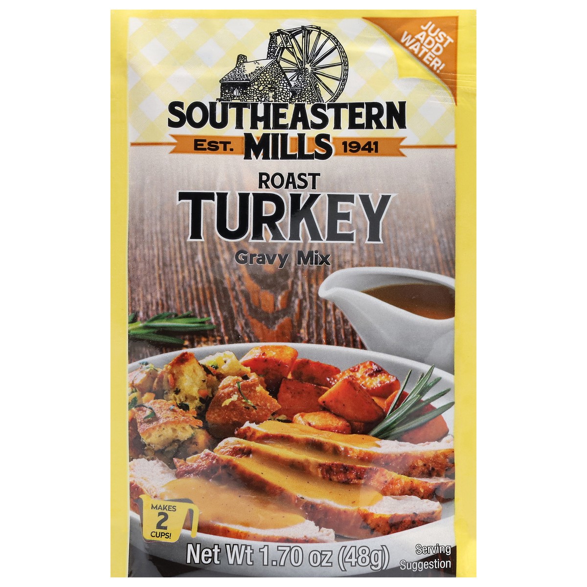 slide 1 of 3, Southeastern Mills Roast Turkey Gravy Mix 1.70 oz, 1.7 oz